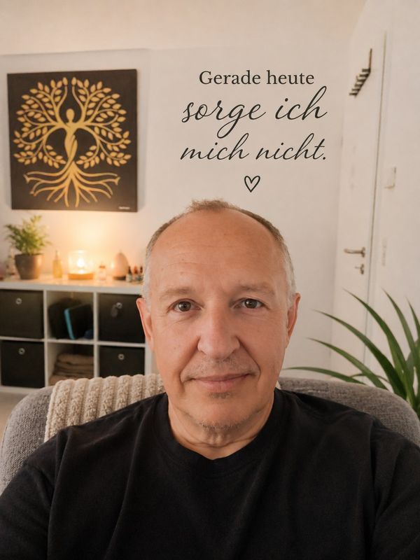 Gerade heute sorge ich mich nicht
