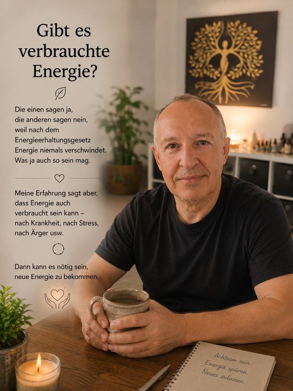 Gibt es verbrauchte Energie?