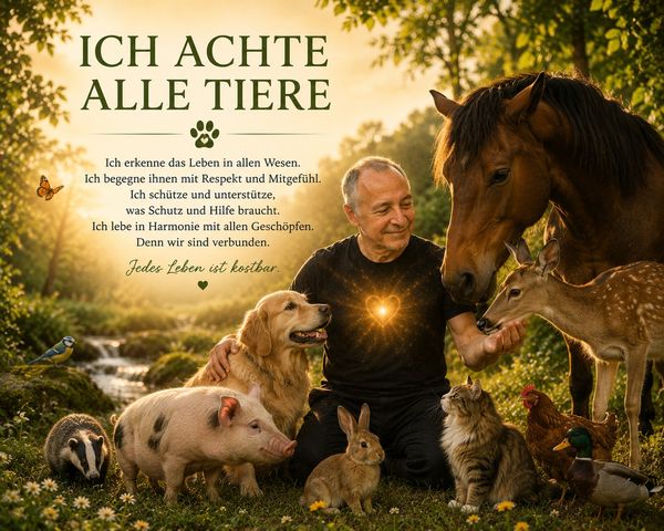 Ich achte alle Tiere