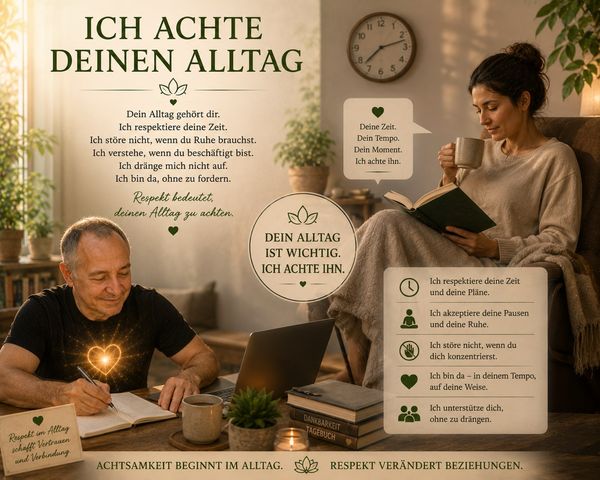 Ich achte deinen Alltag