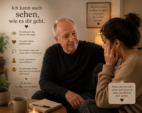 Ich sehe wie es dir geht