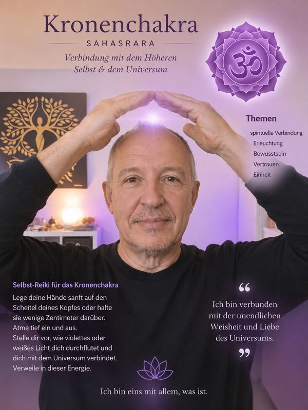 Kronenchakra Sahasrara – Selbstreiki