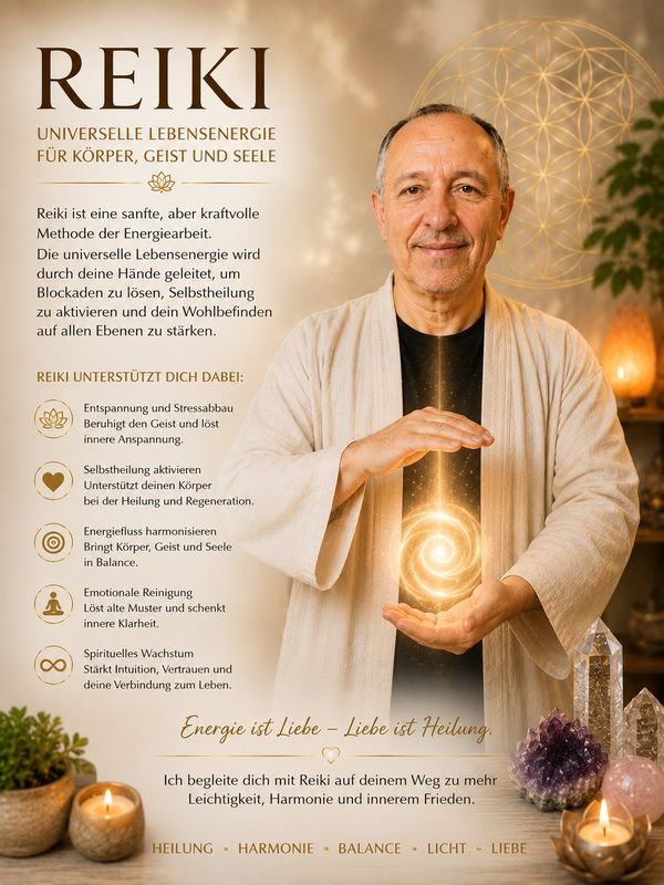 Reiki – universelle Lebensenergie