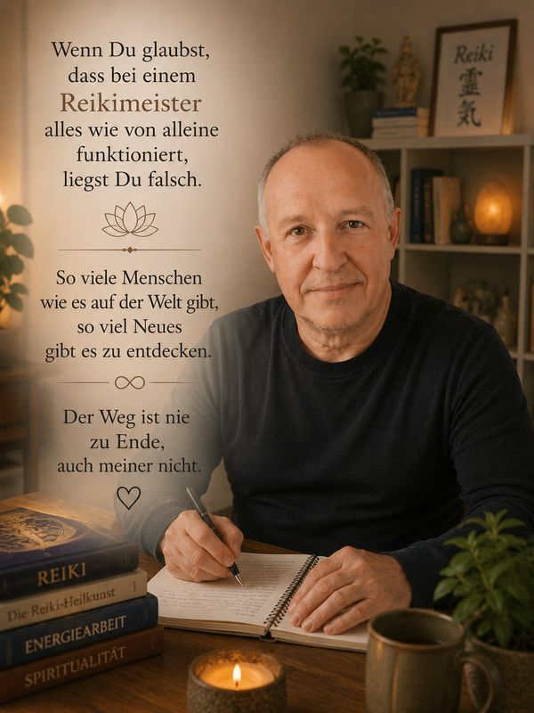 Der Weg des Reikimeisters ist nie zu Ende