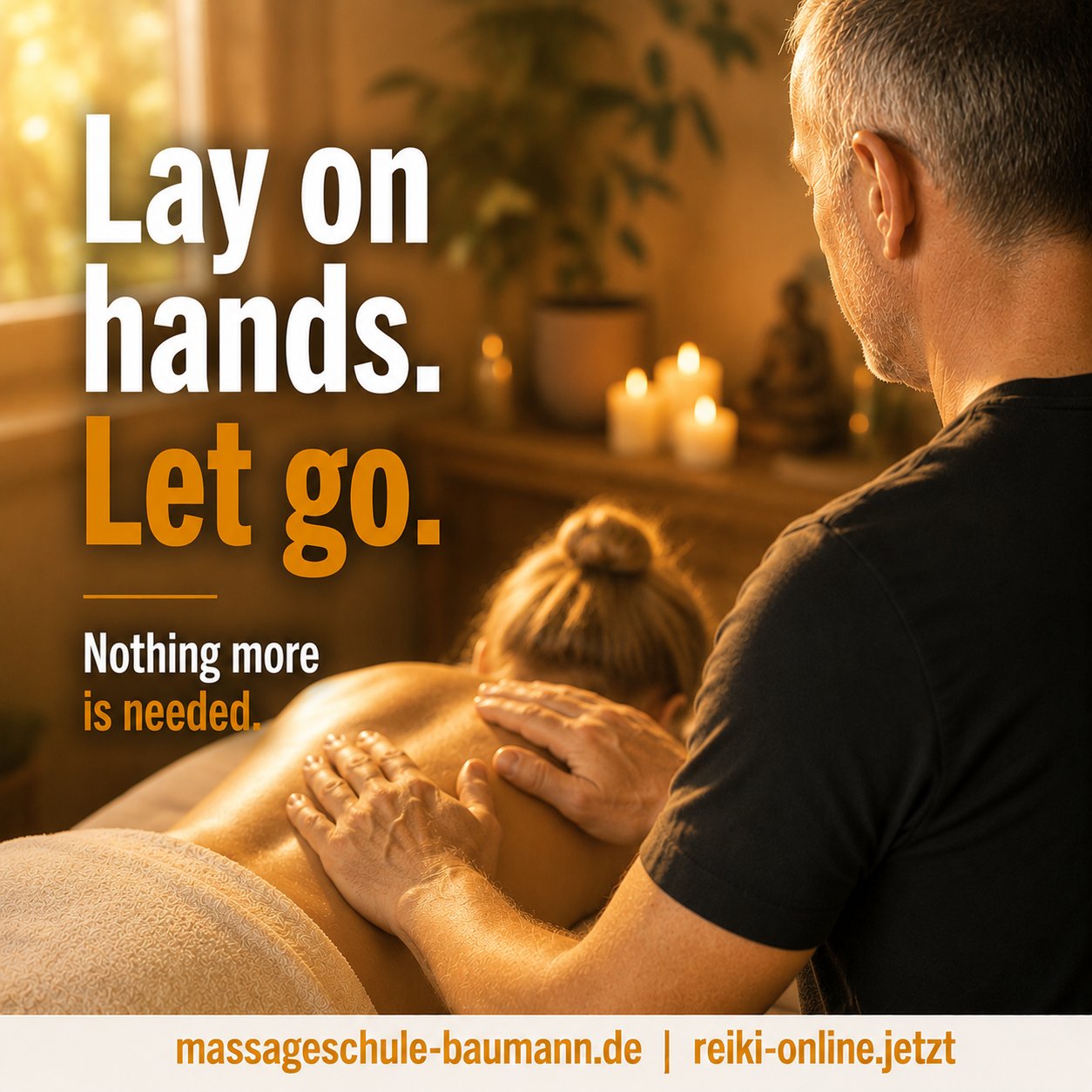 Peter Baumann – Reiki Hands-on Behandlung