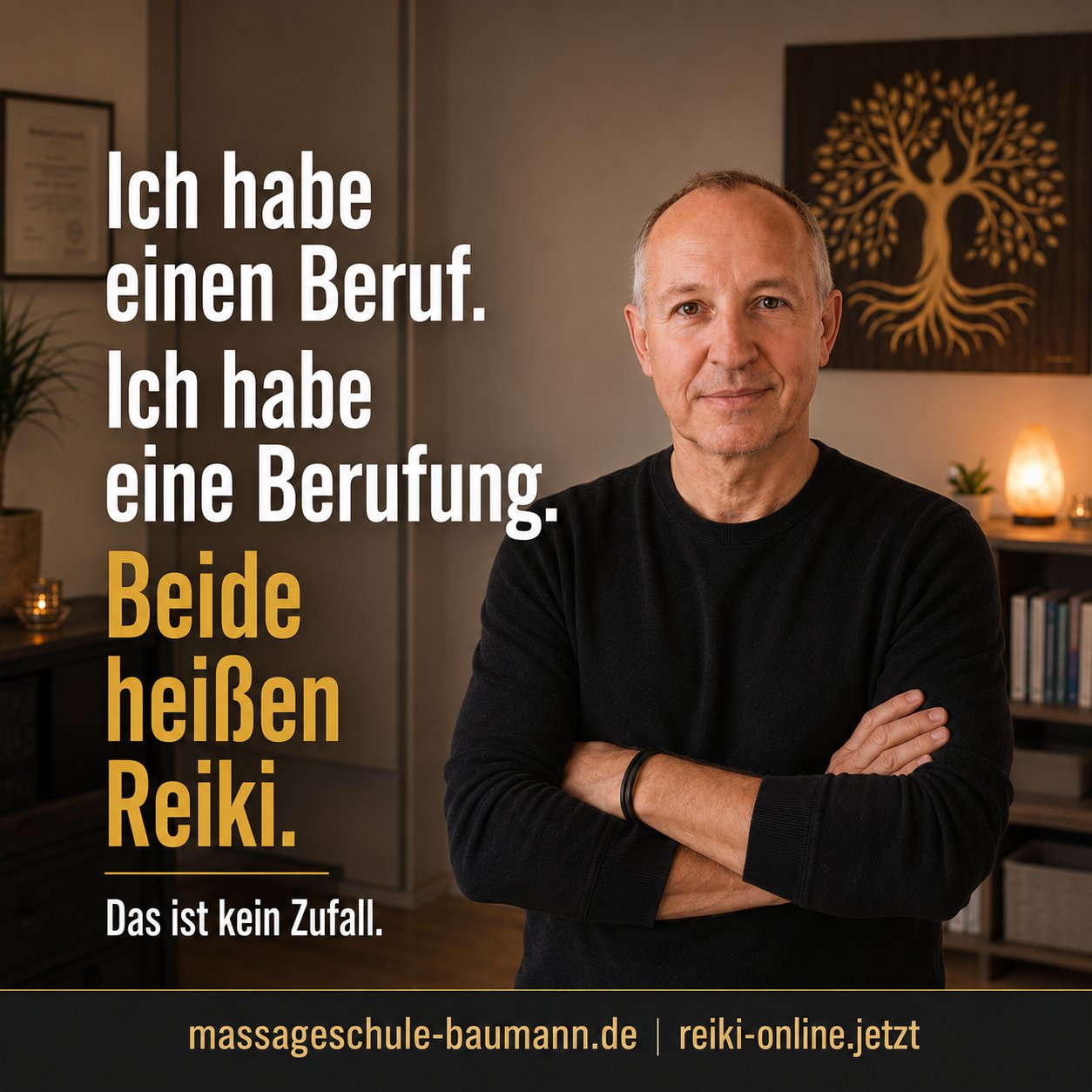 Peter Baumann – Ich habe einen Beruf. Ich habe eine Berufung. Beide heißen Reiki.