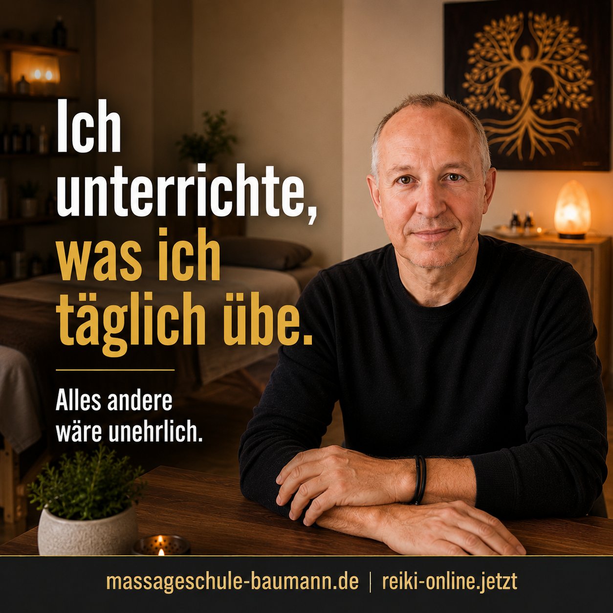 Peter Baumann – Ich unterrichte, was ich täglich übe