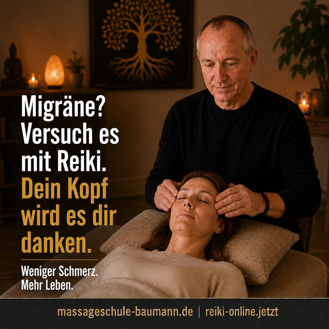 Peter Baumann – Reiki Kopfbehandlung