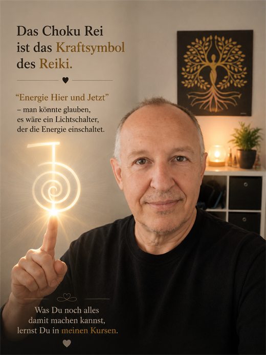 Choku Rei Kraftsymbol - Reiki Bild