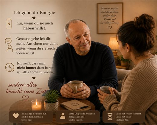 Energie Nur Wenn Du Willst - Reiki Bild