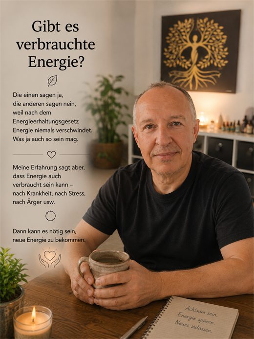 Gibt Es Verbrauchte Energie - Reiki Bild