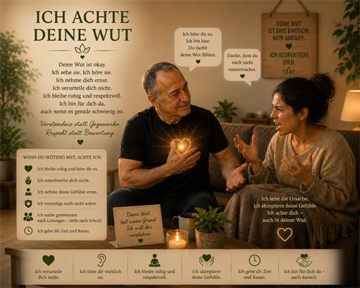 Ich Achte Deine Wut - Reiki Bild