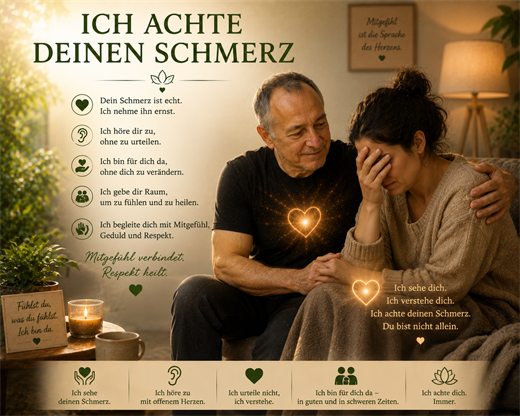 Ich Achte Deinen Schmerz - Reiki Bild