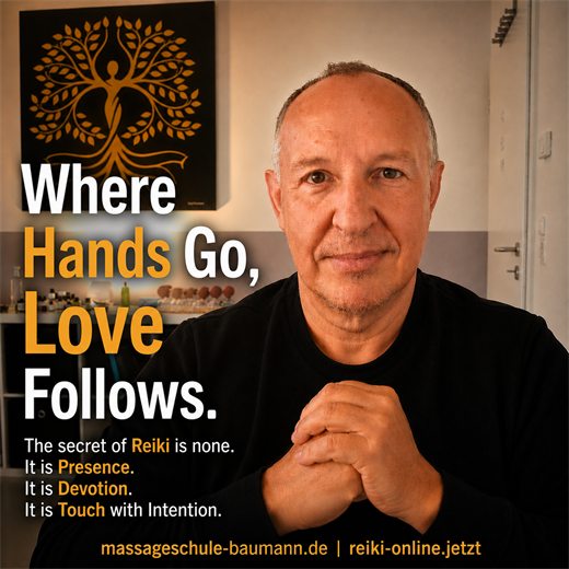 Reiki Hände Liebe English - Reiki Bild