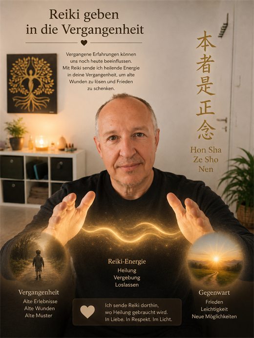 Reiki Vergangenheit Hon Sha Ze Sho Nen - Reiki Bild