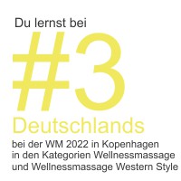 Nr. 3 Deutschlands bei der Massage-WM in Kopenhagen